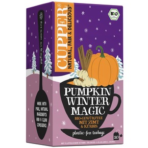 Presseinfo: Neue Cupper Teas Limited Edition: Pumpkin Winter Magic