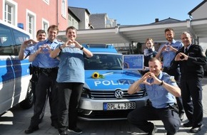 Polizeipräsidium Westpfalz: POL-PPWP: Danke-Polizei-Tag am 16. September 2017

Zeichen der Wertschätzung: Das gibt Rückhalt.