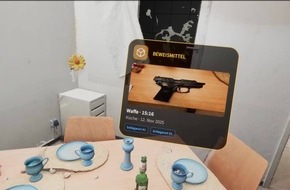LKA-NI: Landeskriminalamt Niedersachsen stellt neues XR-Lab f&uuml;r die digitale Tatortarbeit vor