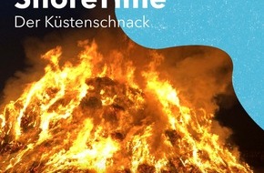 Tourismus-Agentur Schleswig-Holstein GmbH: Neue Podcast-Episode aus dem Reiseland Schleswig-Holstein: Lodernde Flammen deftiger Kohl - Biikebrennen