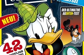 Egmont Ehapa Media GmbH: Purer Rätselcomic-Spaß in Micky Maus-Sonderausgabe