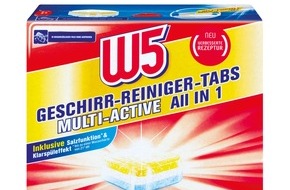 Lidl: Top-Ergebnis für Lidl in aktueller Stiftung Warentest / W5 Geschirr-Reiniger-Tabs sind Testsieger und erhalten Gesamturteil "Gut"