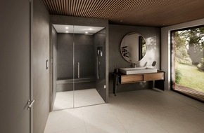 wedi: wedi: ModularSpa ist Dusche und Dampfbad in einem