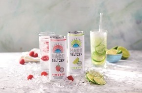 Lidl: Lidl bringt als erster Discounter in Deutschland Hard Seltzer in die Filialen / Trendgetränk aus den USA ab sofort dauerhaft in Himbeere und Limette erhältlich