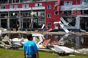 UNICEF Deutschland: Ukraine: UNICEF-Lager besch&auml;digt und humanit&auml;re Hilfsg&uuml;ter zerst&ouml;rt