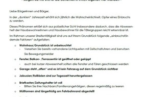 Polizeiinspektion Nienburg / Schaumburg: POL-NI: Nienburg-Einbruchschutz - Polizei wendet sich an die Hausbewohner