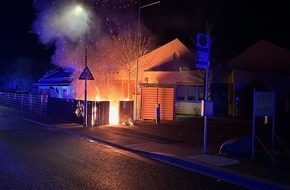 Polizeiinspektion Ingelheim: POL-PIING: Brandstiftung - Tatverdächtige festgenommen