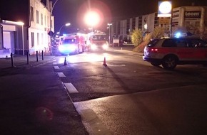 Feuerwehr Plettenberg: FW-PL: Schwerer Verkehrsunfall im OT Stadtmitte mit tödlichem Ausgang