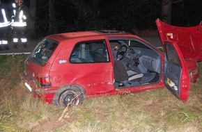 Polizeipräsidium Westpfalz: POL-PPWP: Verkehrsunfall unter Alkoholeinfluss