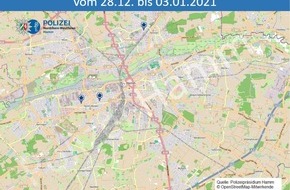 Polizeipräsidium Hamm: POL-HAM: Wohnungseinbruchs-Radar Hamm für die Woche 28.12.2020 bis 03.01.2021 (FOTO)
