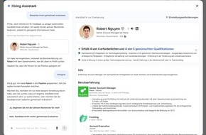 LinkedIn: Schneller passende Talente finden: LinkedIn startet Hiring Assistant auf Deutsch