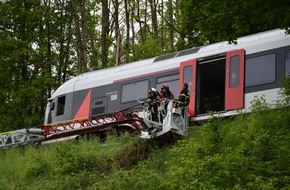 Feuerwehr Iserlohn: FW-MK: Baum fällt auf Bahnstrecke