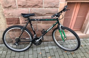 Polizeidirektion Pirmasens: POL-PDPS: Fundfahrrad