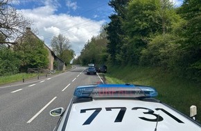 Polizeidirektion Wittlich: POL-PDWIL: Verkehrsunfall im Einm&uuml;ndungsbereich Schwei&szlig;tal