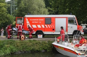 Feuerwehr Essen: FW-E: Kooperation zwischen DLRG und Feuerwehr funktioniert reibungslos und effektiv