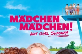 Constantin Film: Freundschaft, Sommer & viele Höhepunkte: MÄDCHEN MÄDCHEN startet am 3. Juli 2025 im Kino / Trailer und Plakat ab sofort verfügbar