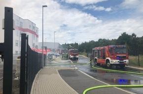 Feuerwehr Sprockhövel: FW-EN: Brand in einem Industriegebiet