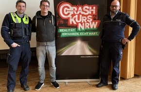 Kreispolizeibehörde Rhein-Kreis Neuss: POL-NE: MaximNoise besucht den Crash Kurs NRW in Neuss