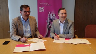 Deutsche Telekom AG: Insgesamt rund 5.720 Glasfaser-Anschlüsse für die Kernstadt von Krumbach (Schwaben)