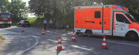 Polizei Rheinisch-Bergischer Kreis: POL-RBK: Leichlingen/Wermelskirchen - drei verletzte Motorradfahrer