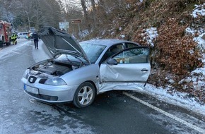 Freiwillige Feuerwehr Breckerfeld: FW-EN: Verkehrsunfall mit einer verletzten Person