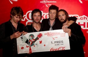 Coca-Cola Schweiz GmbH: «The Jamborines» de la Suisse Romande remportent le «MyCokemusic Soundcheck 2010»