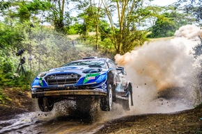 Safari-Rallye Kenia: Erste Prüfungsbestzeit der Saison und zwei Top-5-Platzierungen für den Ford Fiesta WRC