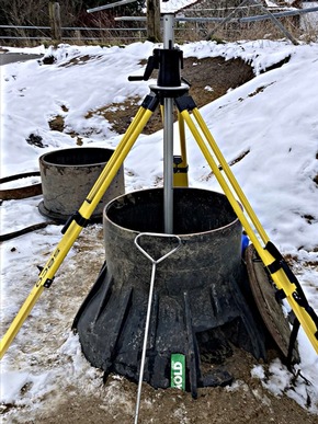Komplexe Schachtsanierung im Gewerbegebiet Rossendorf bei Dresden