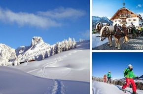 Tourismusverband Annaberg-Lungötz: Annaberg-Lungötz im Salzburger Lammertal - wo der Winter die Sinne berührt
