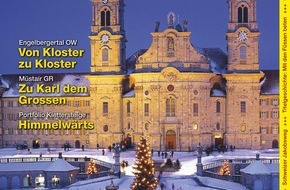 Wandermagazin SCHWEIZ: «Wandermagazin SCHWEIZ» 12/2009: Mit den Füssen beten - Pilgerwandern voll im Trend