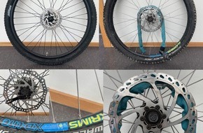Polizeipräsidium Südhessen: POL-DA: Darmstadt: Eigentümer gesucht/ Wer erkennt seine Fahrradteile?