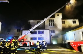 Polizeidirektion Mayen: POL-PDMY: Brand eines Gebäudes
