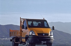 Renault Trucks (Suisse) S.A.: Renault Trucks stellt den neuen Renault Mascott vor, ein echter kleiner LKW