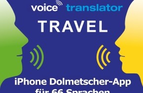 linguatec Sprachtechnologien GmbH: Unentbehrlich auf Reisen - Travel Voice Translator, die Dolmetscher-App für 66 Sprachen