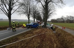 Polizeiinspektion Northeim: POL-NOM: Verkehrsunfall mit drei schwer verletzten Personen