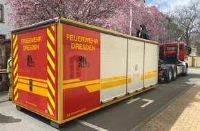 Feuerwehr Dresden: FW Dresden: ABC-Einsatz im Städtischen Klinikum