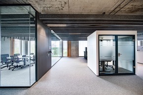 Ganzheitlicher Innenausbau der Lindner Group im DACHSER Neubau in Kempten