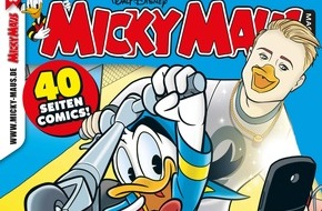 Egmont Ehapa Media GmbH: Influencer RayFox lehrt Donald Duck das YouTuben