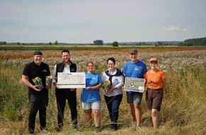 Edeka Südwest: Presse-Information: Kiebitzschutz-Projekt wird bei Naturschutzwettbewerb „Unsere Heimat & Natur“ ausgezeichnet