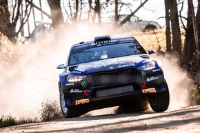 Rallye Chile: Drei Škoda Crews landen bei einzigem südamerikanischen WM-Lauf auf den ersten drei WRC2-Plätzen
