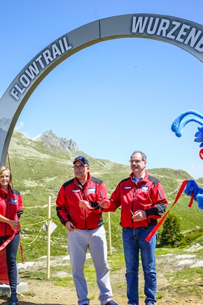 Voll im MTB-Flow: Neuer Flowtrail Wurzenbord auf der Bettmeralp eingeweiht!