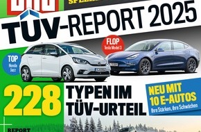 TÜV SÜD AG: TÜV SÜD: Die besten Elektroautos fahren auf Verbrenner-Plattformen