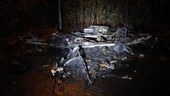 Polizei Duisburg: POL-DU: Duissern: Wohnwagenbrand - Zeugensuche