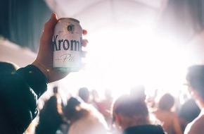 Krombacher Brauerei GmbH & Co.: Krombacher debuts at Iceland Airwaves, closing its successful international festival season 2022