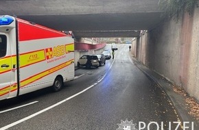 Polizeiinspektion Zweibrücken: POL-PIZW: Zu schnell in die Kurve...