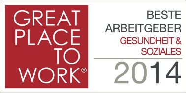 Great Place to Work® Institut Deutschland: Deutschlands beste Arbeitgeber in der Gesundheits- und Pflegebranche gekürt