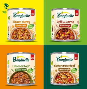 NEU: Kulinarische Weltreise mit den Bonduelle World Kitchen Produkten