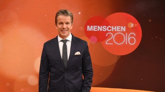 ZDF: Markus Lanz präsentiert im ZDF "Menschen 2016" und "Niemals geht man so ganz" (FOTO)