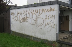 Polizeiinspektion Hameln-Pyrmont/Holzminden: POL-HOL: Stadtoldendorf - Innenstadt: Wände mit Graffiti beschmiert - 14 Taten in der Nacht von Montag auf Dienstag  -