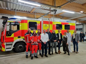 RKiSH: Der erste Intensivtransportwagen (ITW) für die schleswig-holsteinische Westküste startet